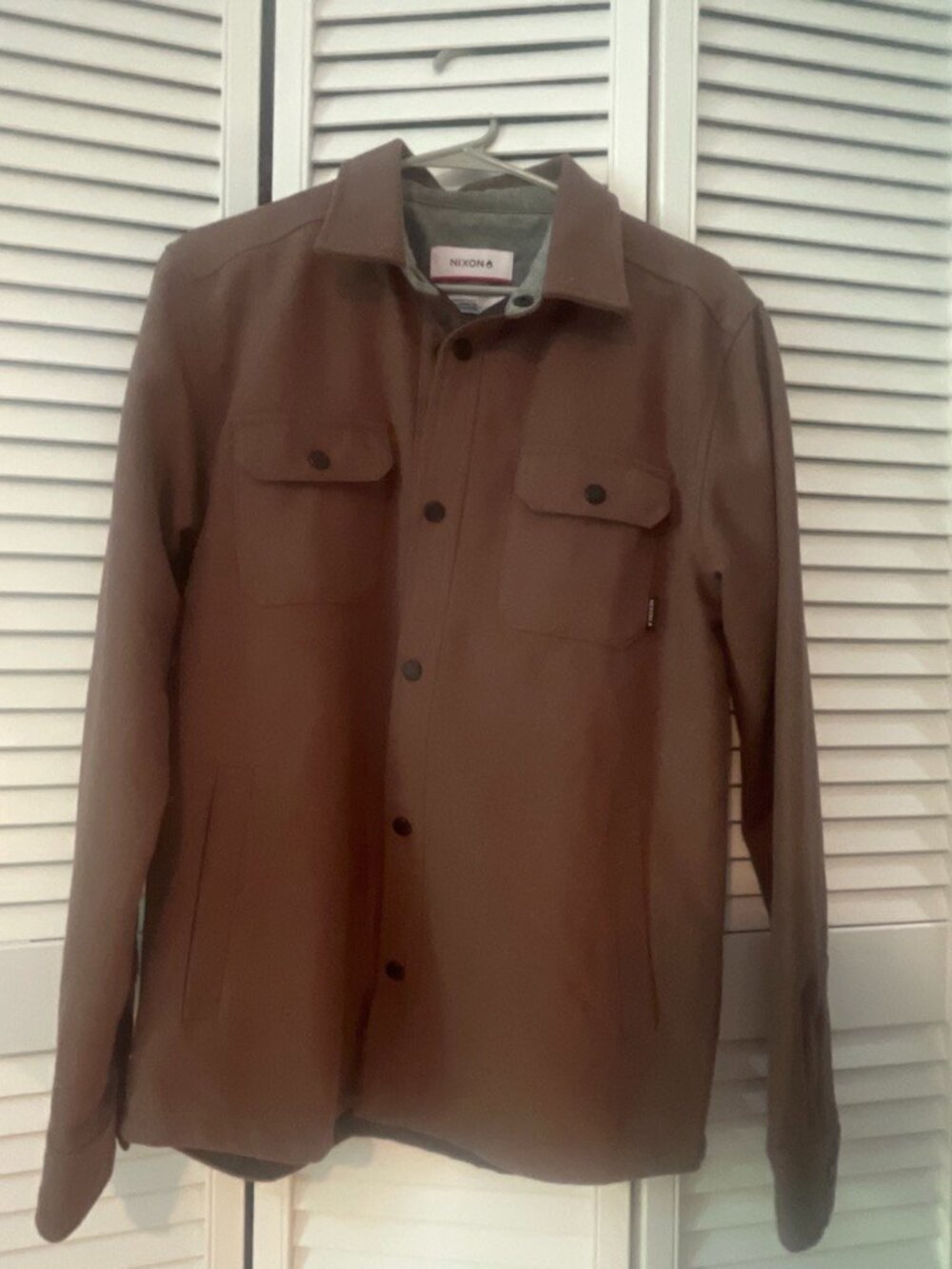 Nixon Men's Brown Jacket